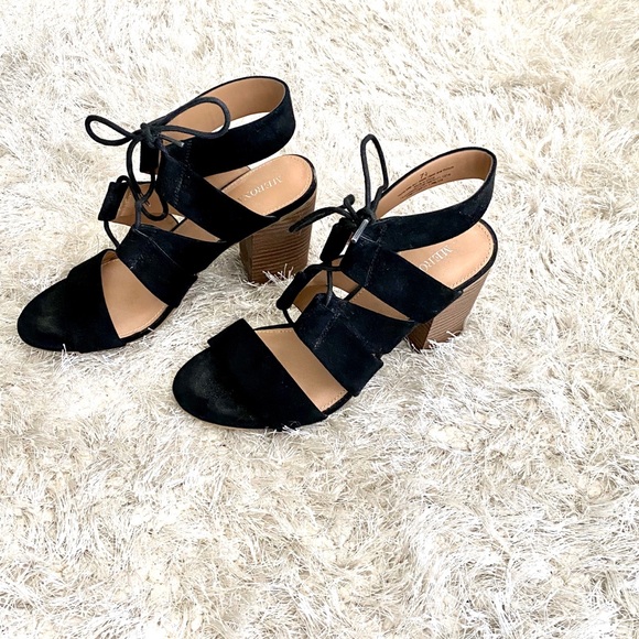 Merona Shoes - Black 7.5 Merona Tie up Sandals